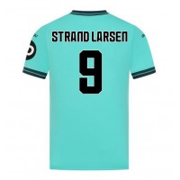 Wolves Jorgen Strand Larsen #9 Udebanetrøje 2025-26 Kortærmet